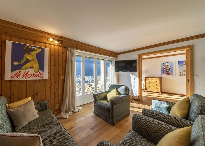 Apartamento Chesa Bellavista - São Moritz